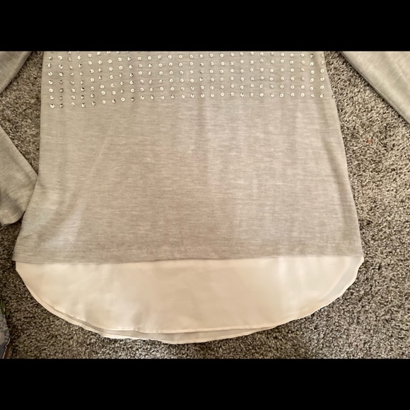 Ann Taylor Rhinestone Top - Picture 8 of 13